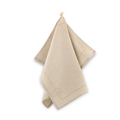 Küchentuch FLORES Zwoltex 50x70 Baumwolle beige Ultrasoft 200 g/m²
