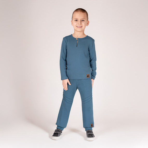 215140 Eddy Baumwollbluse mit langen Ärmeln Nicol