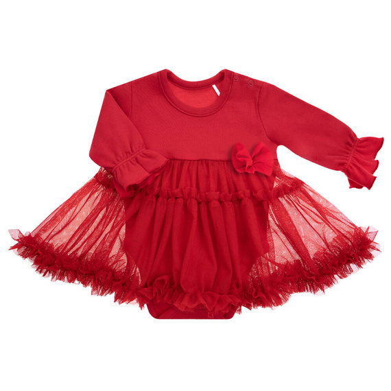 163158 Kleid-Body „Magic of Christmas“ Nicol - rot