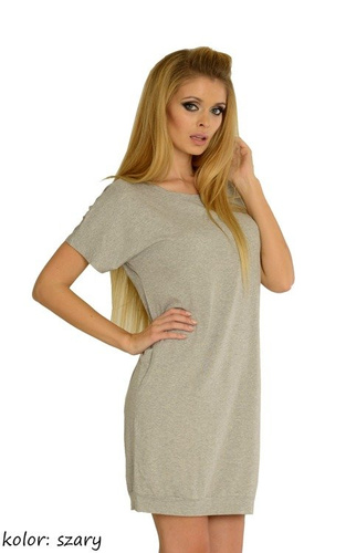 531 Paula Bombka Nachthemd De Lafense - helles Melange