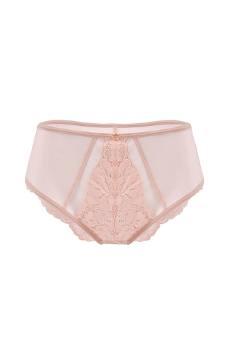 Mediolano Jasmin 19152 Slip Spitze Mesh puder unsichtbar