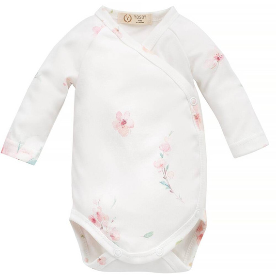 Japanischer Blumen-Body aus Yosoy-Bio-Baumwolle