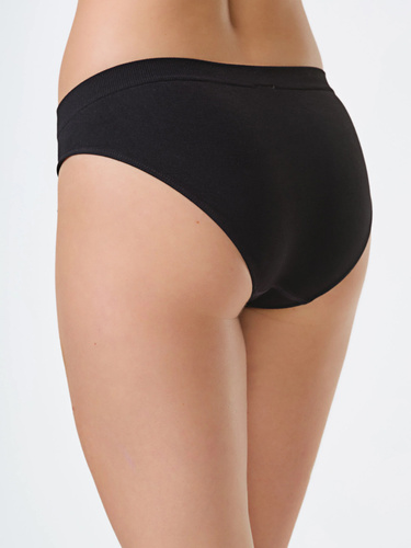 Spiman LIGHT Nero Midi-Slip aus Bambus, niedriger Bund, atmungsaktiv und weich