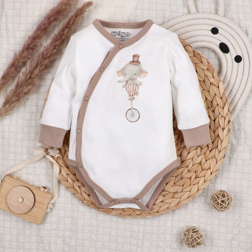 ABK-0049 4-teiliges Baby-Set Circus Nini aus Bio-Baumwolle
