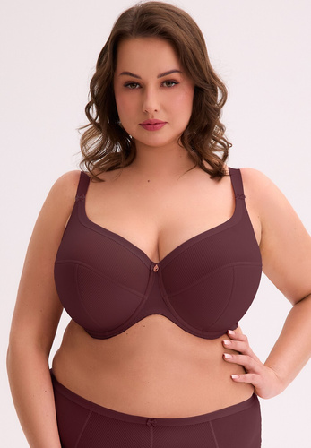 BSM 1058 Sonia halbgepolsterter Maxi-BH Gaia - blau