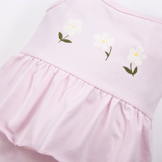 Meadow Bodysuit mit Eevi-Trägern – rosa