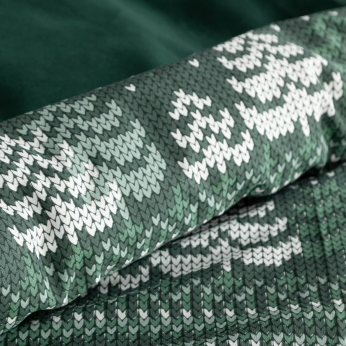 Eurofirany Clover Weihnachtsbettwäsche – Renforcé-Baumwolle