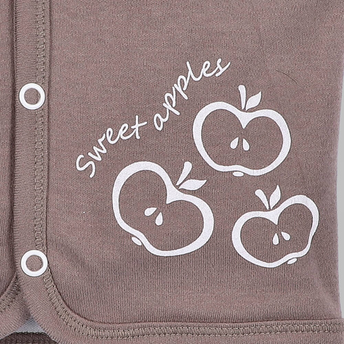 ABN-5306/CZE Happy Apples Nini Weste aus Bio-Baumwolle