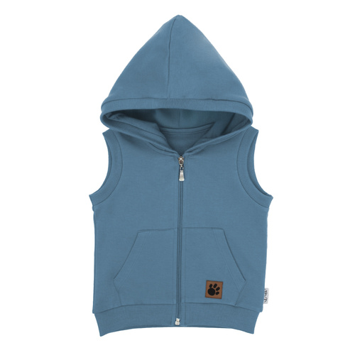 215273 Eddy Nicol ärmellose Jacke mit Kapuze