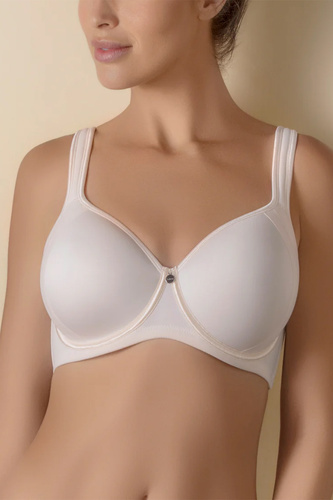 Selene Mia Spacer BH mit Bügel und Spitze, rose-pink, gepolstert