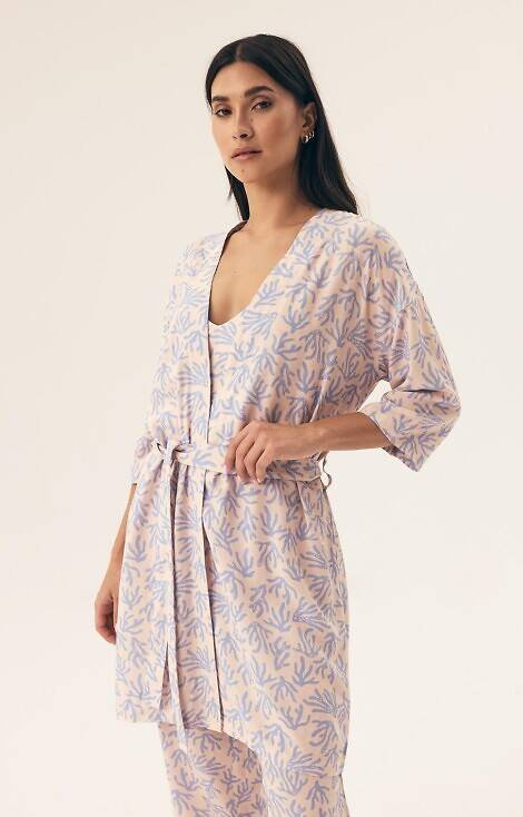 42663 Nadar Henderson Damenbademantel – Hellblau