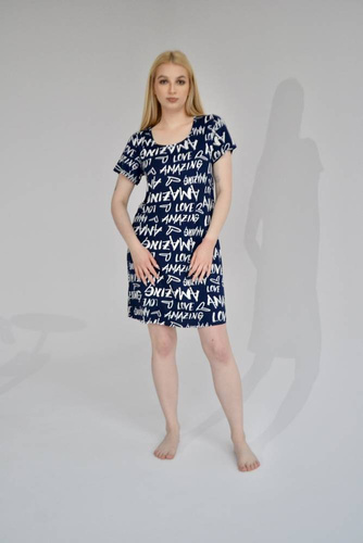 645 Amazing Forex Nachthemd - navy blau