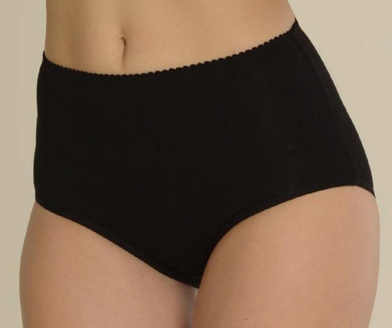 018 Sara Hochgeschlossener Slip De lafense - schwarz