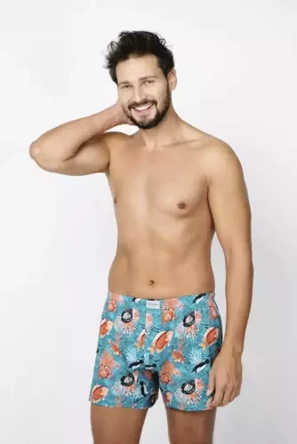 Ocean Herren Boxershorts Italian Fashion - Druck