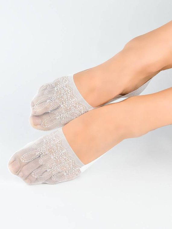 SN049 Noviti Damen-Ballerinas – Weiß