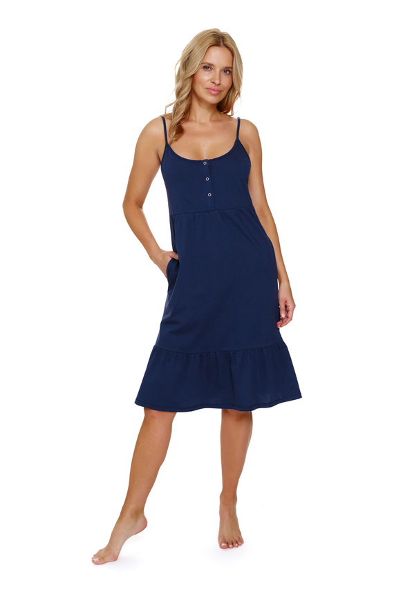 7244 Doctor Nap Umstands- und Stillnachthemd – Kosmos