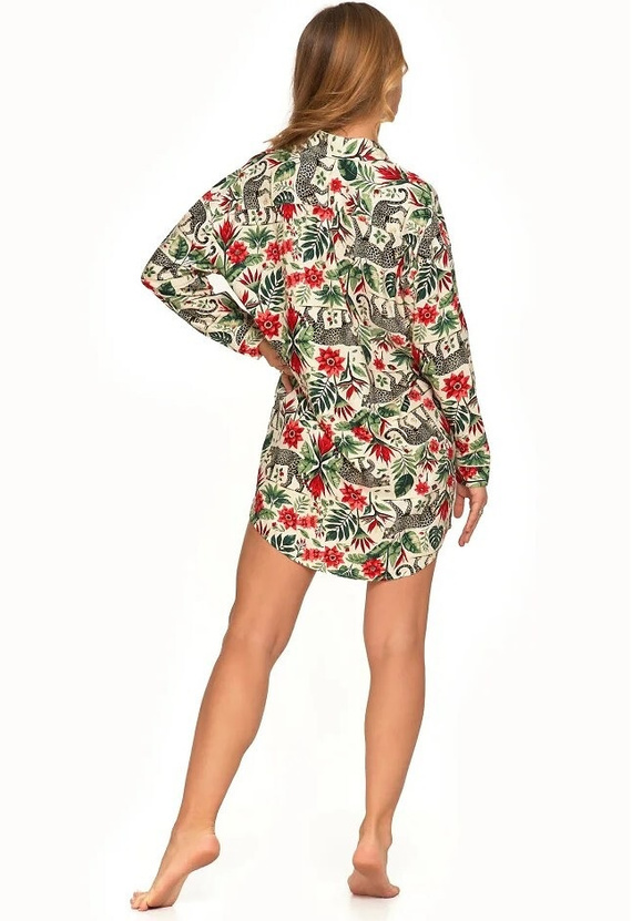 PDK4800-002 Moraj Nachthemd – mehrfarbig