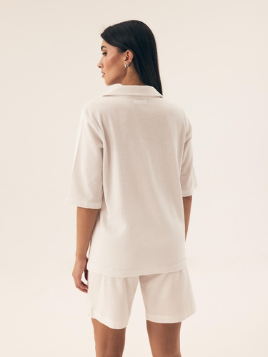 43348 Nilsa Henderson Damenpyjama – Creme