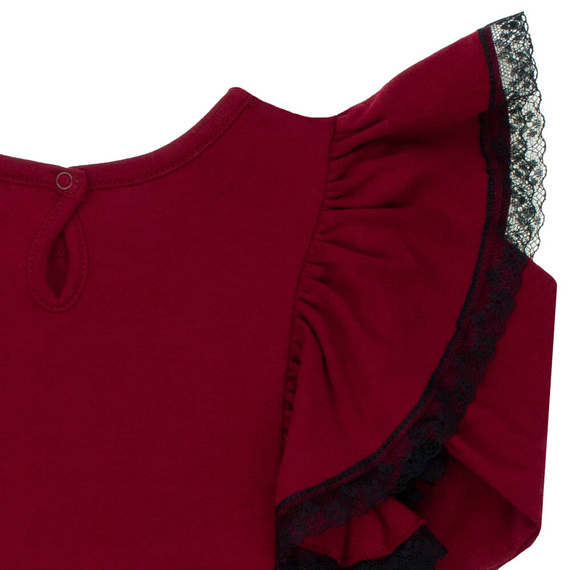 163178 Kleid für Mädchen „Magic of Christmas“ Nicol – Burgund