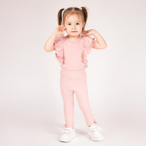 213201 Gerippte Leggings „Nelly“ Nicol – rosa