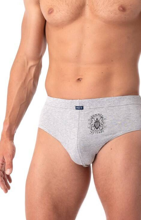 MPP 254 Herren Slips 2er-Pack Key - schwarz-grau