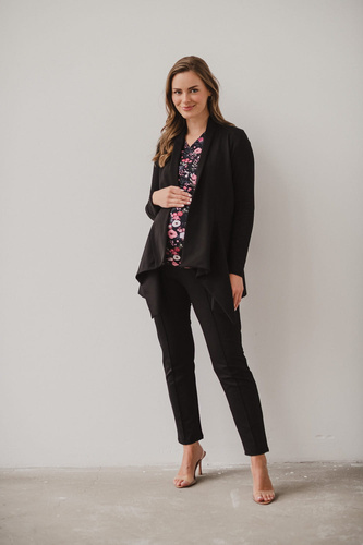 Mama Wrap Milk&Love Umstandsstrickjacke schwarz