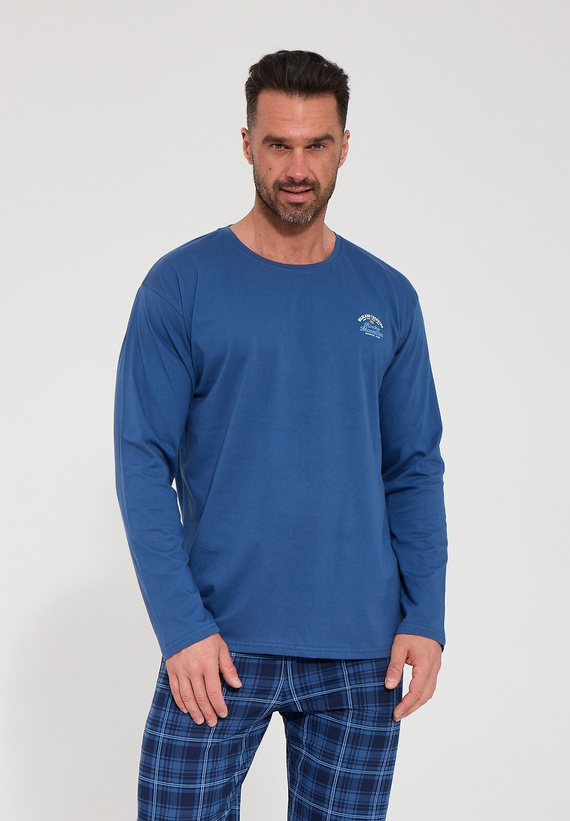 Herren-Pyjama Cornette Rocky Mountain 124/341 – 100% Baumwolle, lang