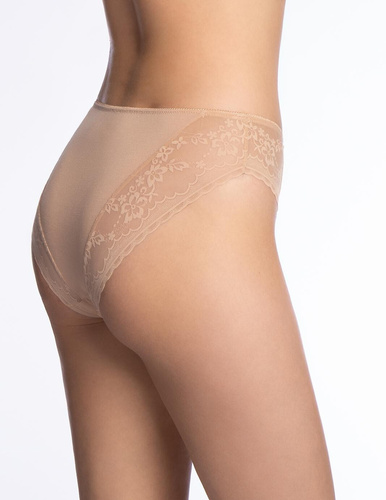 Damen-Slip Lama L-MOD1601 BI-06 Modal Spitze 2er-Pack mit Schleife