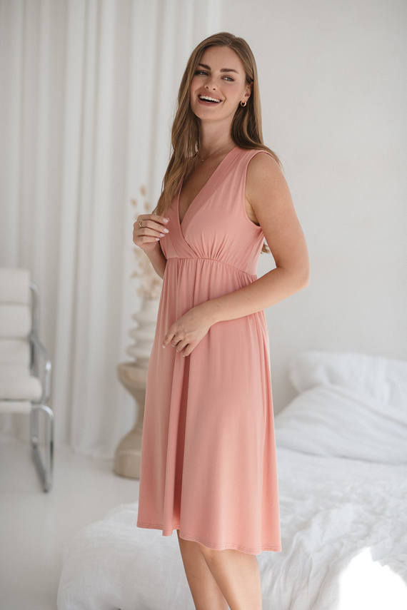 Star Light Umstands- und Stillnachthemd Kräuterrose Milk&Love – Bambusviskose | Komfort und Weiblichkeit