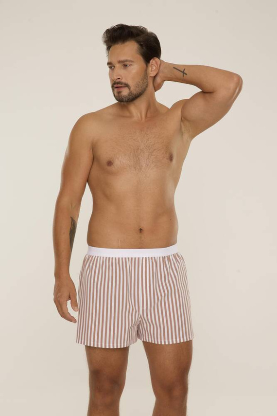 826 Taylor Herren Boxershorts De Lafense - braun