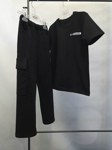 Kinder T-Shirt Six Seven Bambarillo – bequem und für jeden Tag black