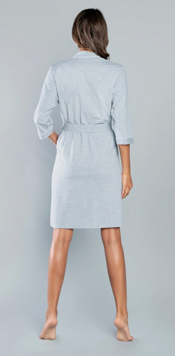 Damenbademantel Montana Italian Fashion- melange 