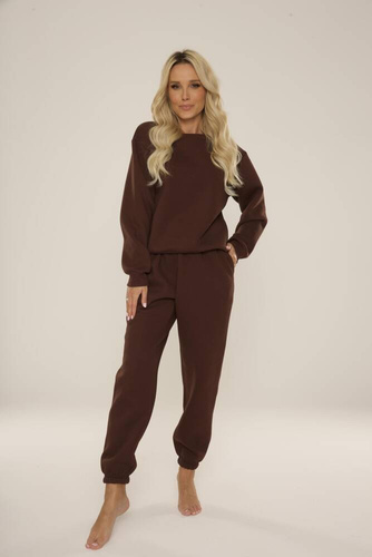 812 Indigo Forex Damen Trainingsanzug - Schokolade