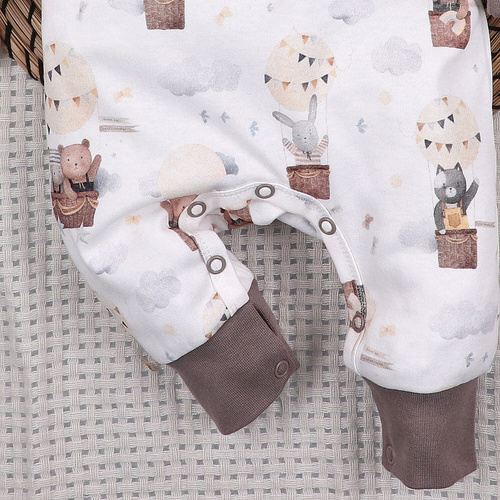 Baby-Overall Nini 100% Bio-Baumwolle ohne Füße – PL