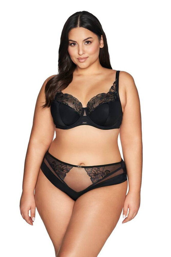 2071 Ava halbgepolsterter BH, schwarz