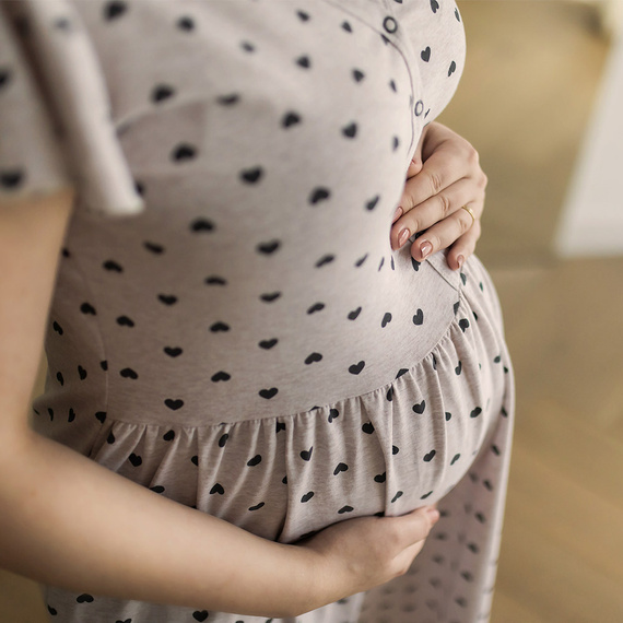 Linda Eevi Umstands-Stillnachthemd – Beige