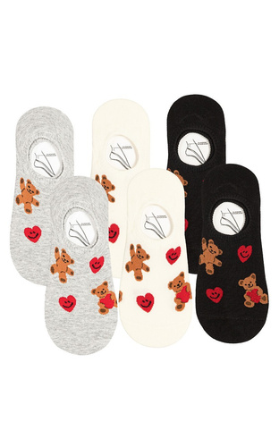 Damen Ballerinas Moraj CDB200-140 Bequeme Ballerinas mit Silikonferse und Flachen Nähten