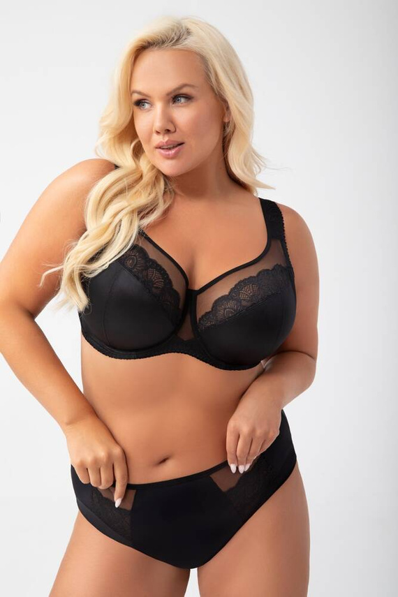 K 441 LUISSE Soft-BH Gorsenia - schwarz 