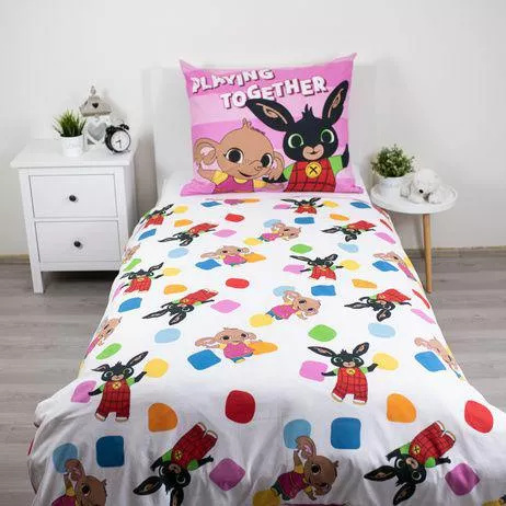 Bettwäsche Bing Hase und Sula 140x200 Jerry Fabrics Baumwolle