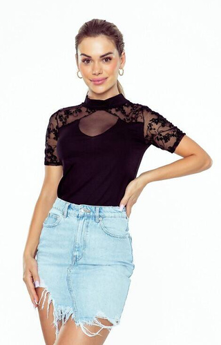 Rubina Eldar Damenbluse - Schwarz