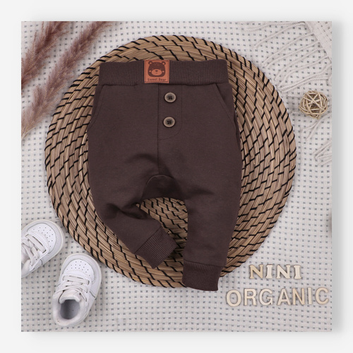 Nini Kinder-Jogginghose 95% Bio-Baumwolle – Made in Polen