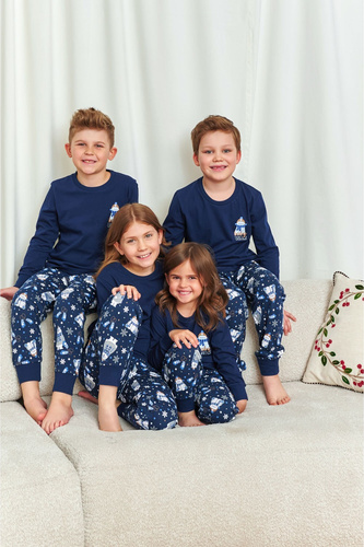 7339 Doctor Nap Cozy Bear Kinderpyjama – 100 % Baumwolle, Unisex