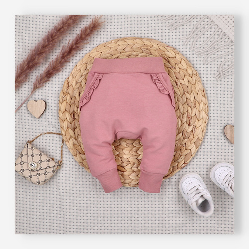 Nini Kinder-Jogginghose Little Mouse 95% Bio-Baumwolle – Made in Polen