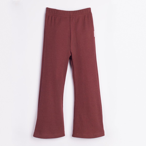 226204 Nicol HANIA Mädchen Leggings aus Baumwolle, dunkelbraun