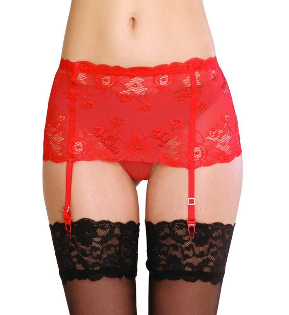 945 Babette Forex Strumpfgürtel - rot