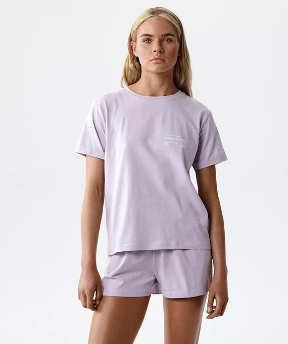 Atlantic NLP-506 Damen Sommerpyjama 100% Baumwolle