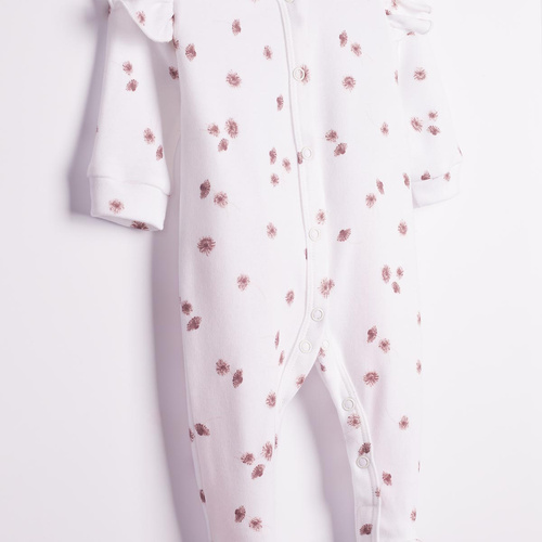 Nicol Hania 226031 Baby-Strampler aus Baumwolle mit Blumenmuster