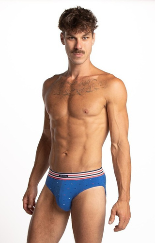 M-1065 Lama Herren-Slips im 2er-Pack, Baumwolle mit Elasthan, bequem und langlebig