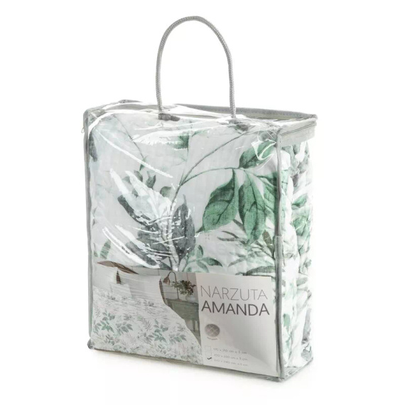 Narzuta Amanda Eurofirany Weiß Dekorativ 100% Polyester Elegant