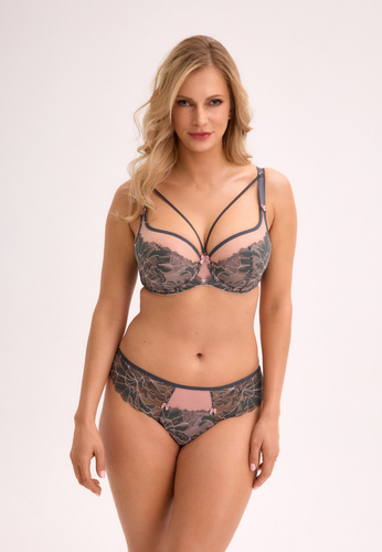 GFP 1318 Priya Brazilian Gaia Damenhöschen – graphitrosa, Spitze und sinnlich